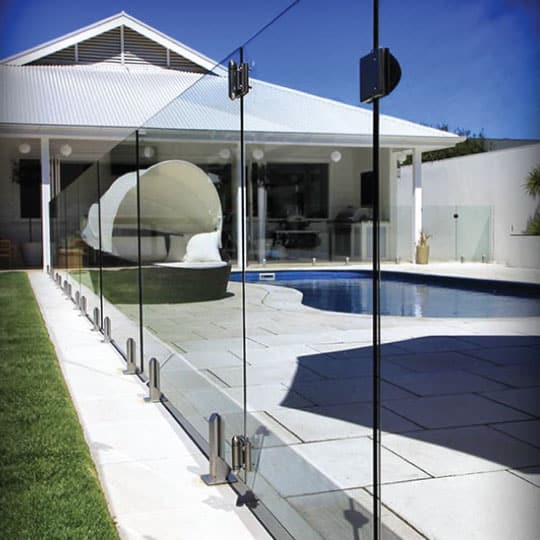 Glass coating for railings & pool fencing - EnduroShield