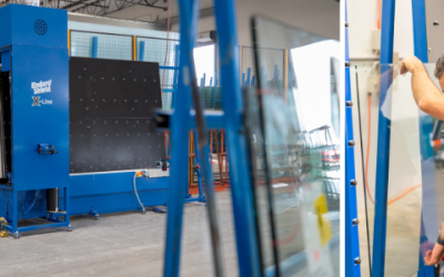 When do glass companies choose to automate the application of easy clean glass coatings?